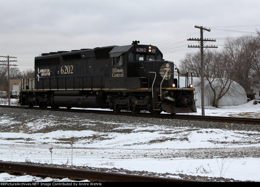 IC 6202 rolls north light engine